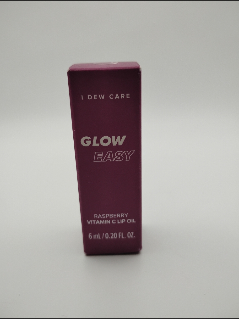 I DEW CARE Glow Easy Vitamin C Lip Oil in Raspberry